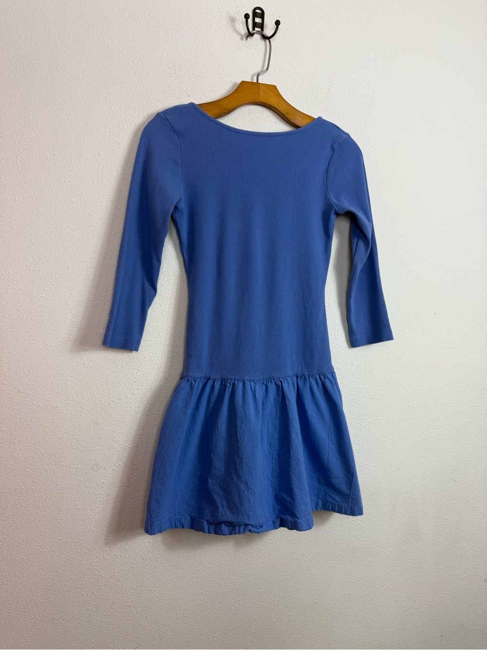 Free People Free est Lucienne Mini Dress Cornflower Blue Sz Xs - Picture 3 of 6